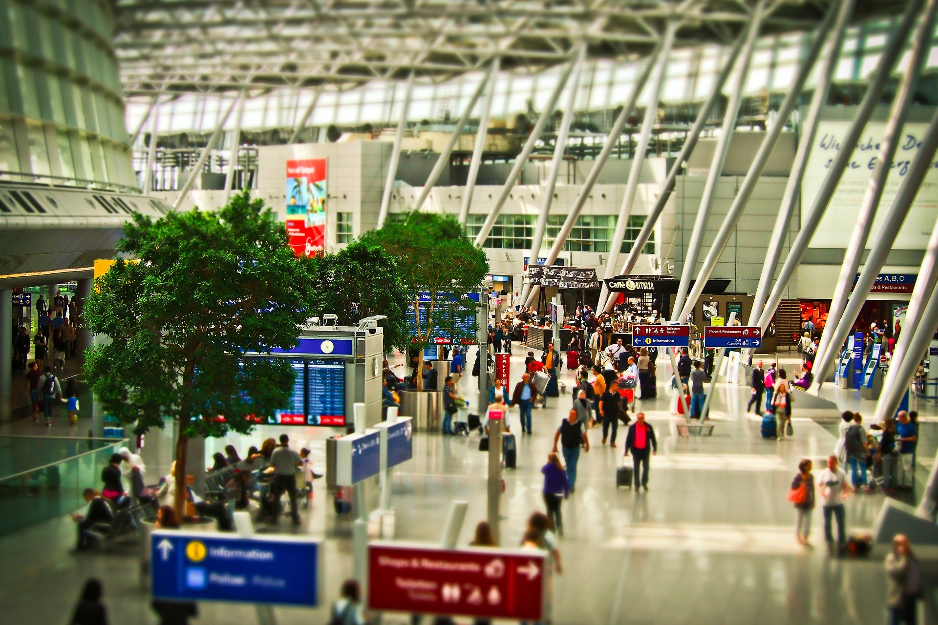 airport entrance