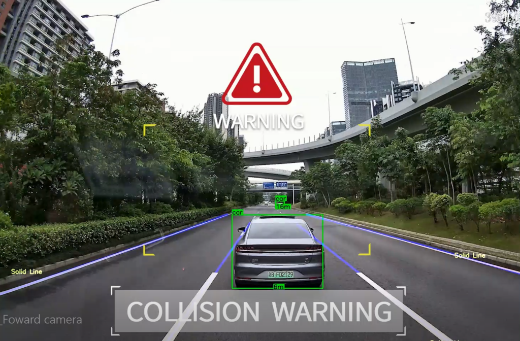 ad plus forward camera collision warning